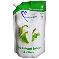 Miléne Zelené jablko a oliva tekuté mydlo, 1 l