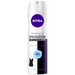 Nivea Black & White Invisible Pure antiperspirant 150 ml