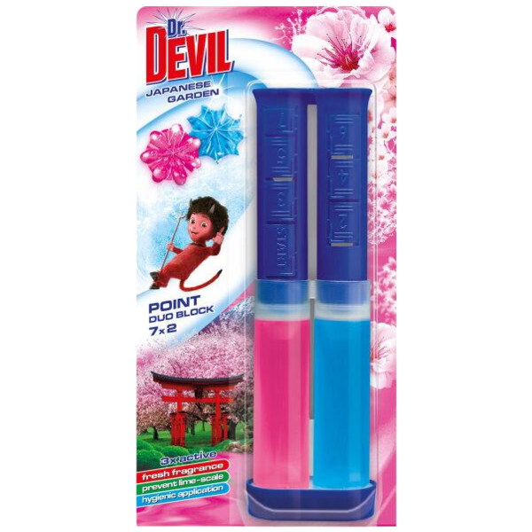 Dr. Devil Wc blok Japanese Garden, 65 ml