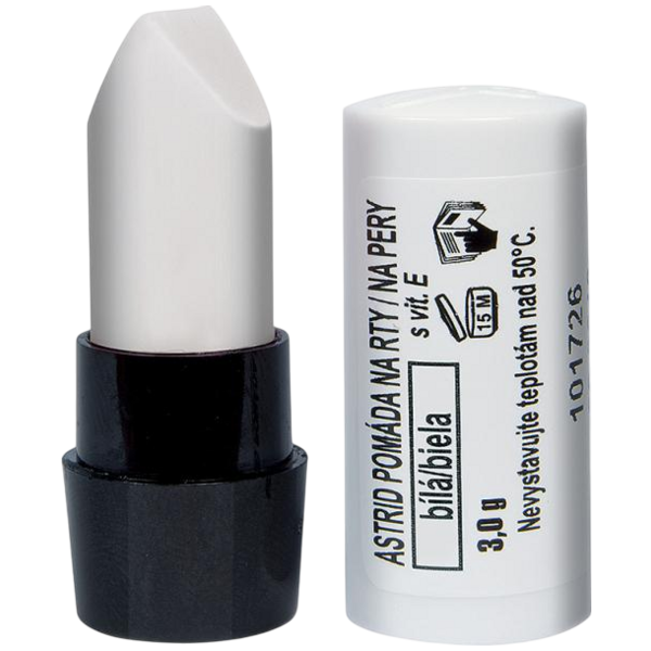 Astrid Pomáda bílá balzám na rty, 3 g Astrid Pomáda bílá balzám na rty, 3 g