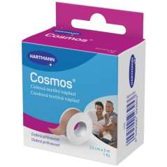Cosmos Cívková pevná náplast 2,5 cm × 5 m, 1 ks