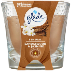 Glade svíčka vonná Sandalwood & Jasmine, 112 g