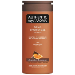 Authentic Toya Aroma sprchový gel čokoláda a pomeranč, 400 ml