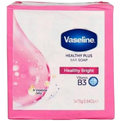 Vaseline mýdlo Healthy Bright, 3x 75 g