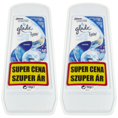 Glade osvěžovač vzduchu Gel Pure Clean Marine duo pack 2× 150 g