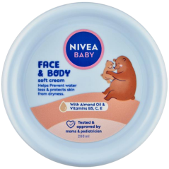 Nivea Baby Krém na obličej a tělo 200 ml