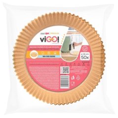 viGO! Pečiaci papier do fritézy 16 cm 50 ks