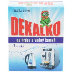 Důbrava Dekalko práškový přípravek na rez a vodní kámen, 3 sáčky, 150 g