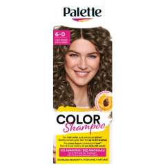 Palette Color Shampoo farba na vlasy 6-0 Svetlo hnedá, 50 ml