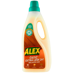 Alex Čistič extra lesk 2v1 na dřevo, 750 ml