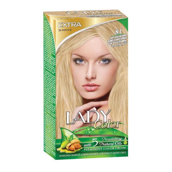 Barva na vlasy LADY in Color, 8.1 Popelavá blond
