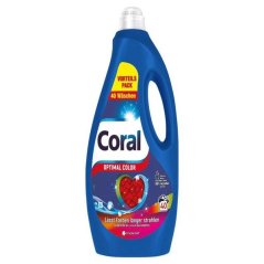 Coral prací gel na barevné prádlo Optimal Color 40PD 2l