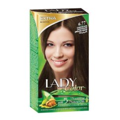 Barva na vlasy LADY in Color, 6.77 Čokoládová