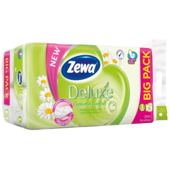 Zewa Deluxe Camomile Comfort 3vrstvý toaletný papier, 16 rolí, 19,3 m rolka