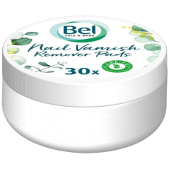 Bel Beauty odlakovací vlhčené tampony na nehty bez zápachu 30 ks