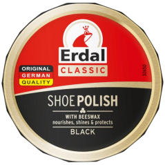 Erdal Shoe Polish Čierny krém na topánky, 55 ml