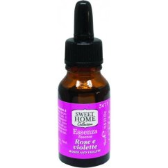 Sweet Home Voňavý esenciálny olej Ruža a Fialka 15ml