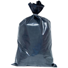 Pytel na sutinu čierny LDPE 120 l, 200 µm, 1 ks - Mako
