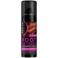 Syoss Root Retouch sprej pro dočasné zakrytí odrostů Kašmírově červený, 120 ml