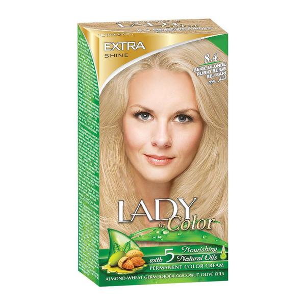Barva na vlasy LADY in Color, 8.4 Béžová blond