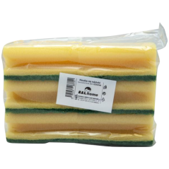 BALhome hubky na riad tvarované žlté 5+1 ks