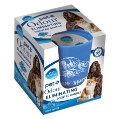 PanAroma sviečka neutralizujúca pachy Pet Odour Ocean 120g