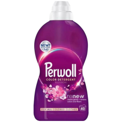 Perwoll prací gel Mega Renew Blossom 40 praní, 2000 ml