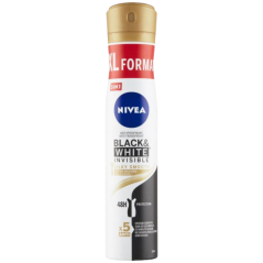 Nivea Black & White Invisible Silky Smooth antiperspirant, 200 ml