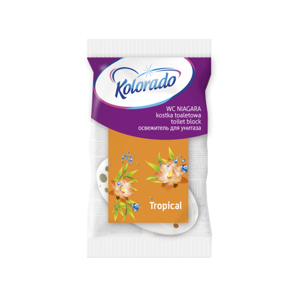 Kolorado WC Niagara toaletní blok v košíku 35 g, TROPICAL