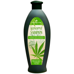 Herbavera konopný šampon na suché a lámavé vlasy, 550 ml