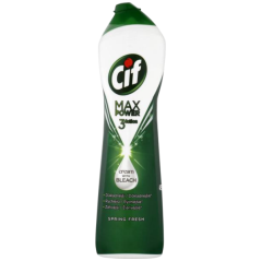 Cif krém MaxPower Spring Fresh tekutý písek, 450 ml