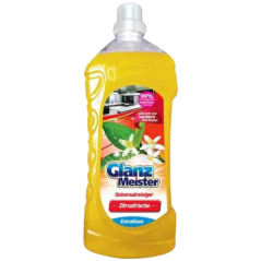 GlanzMeister na umývanie podláh 1,5L Zitrusfrische - žltý