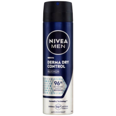 Nivea Sprej antiperspirant Men Derma Dry Control 150ml