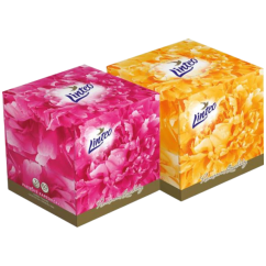 Linteo Premium papírové kapesníky 3vrstvé, box 60 ks