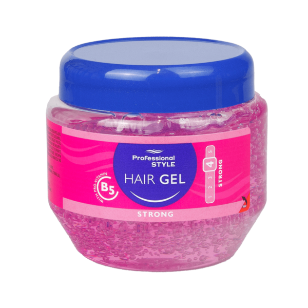 Gel na vlasy Professional strong (růžový) 225 ml