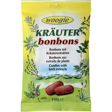 Bylinné a mentolové cukríky - Skladom