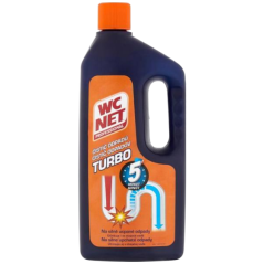 WC NET Turbo gelový čistič odpadů, 1 l