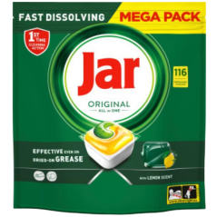 Jar tablety do myčky Yellow, 116ks