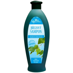 Herbavera březový šampon na mastné vlasy, 550 ml