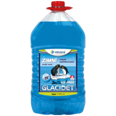 Velvana Glacidet Ice Free -20 °C, nemrznoucí směs do ostřikovačů, 5 l