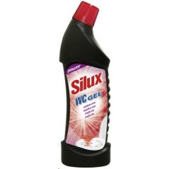 Silux WC GEL POWER Dvojitá sila rozpúšťa a odstraňuje nečistoty 750ml