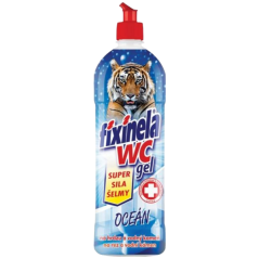 Fixinela Oceán Wc gél sila šelmy, WC čistič, 750 ml