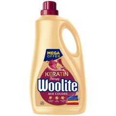 Woolite Keratin Therapy Mix Colors prací gel, 3,6 l, 60 dávek