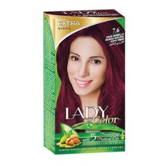 Farba na vlasy LADY in Color, 7.6 Tmavě višňová Morello