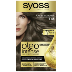 Syoss Oleo Intense olejová barva na vlasy 5-54 Popelavě světle hnědý