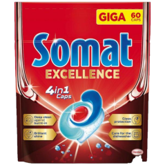 Somat tablety do myčky Excellence 4v1 60 ks